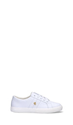 RALPH LAUREN Sneaker donna bianca in pelle