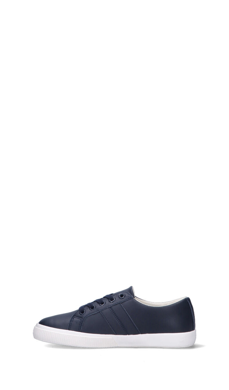 RALPH LAUREN Sneaker donna blu in pelle