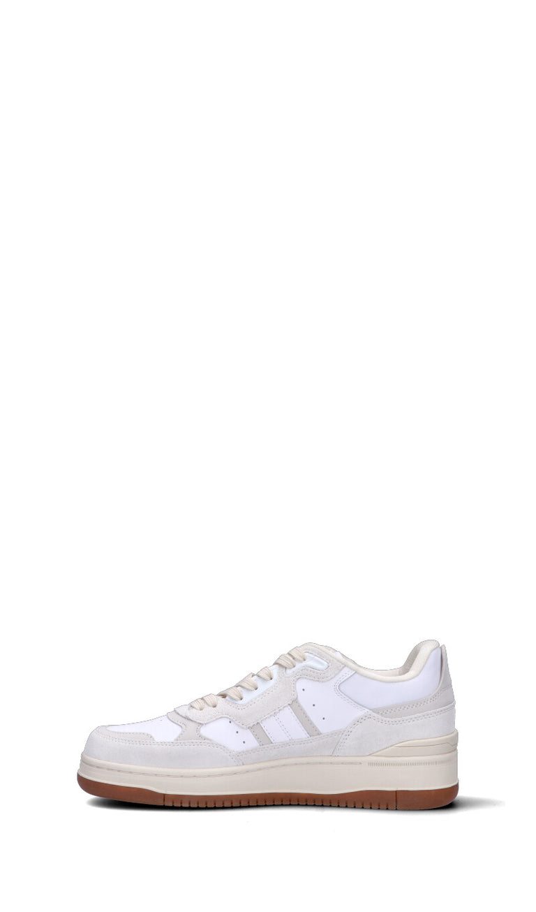 RALPH LAUREN Sneaker uomo bianca in pelle