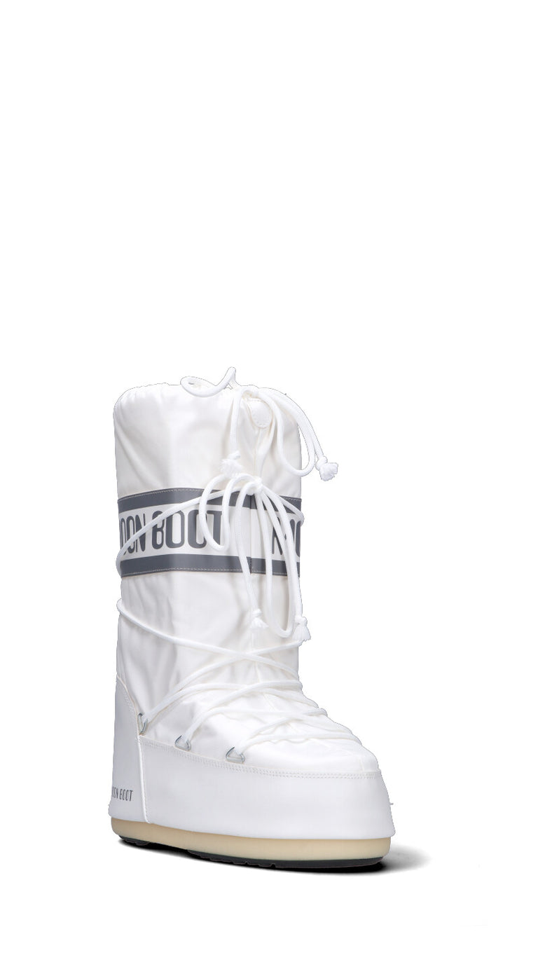 MOON BOOT - MB ICON NYLON Doposci uomo bianco