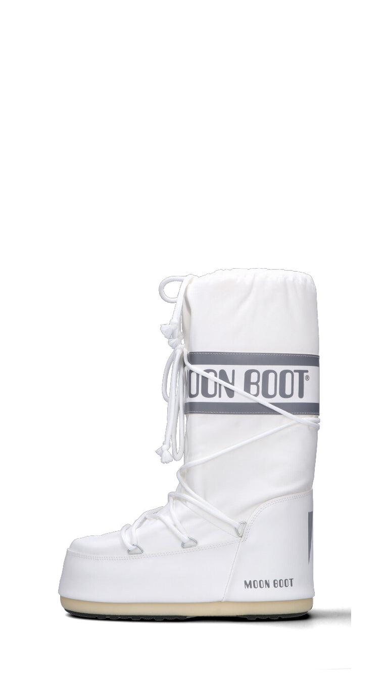 MOON BOOT - MB ICON NYLON Doposci uomo bianco