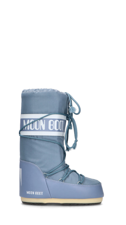 MOON BOOT - MB ICON NYLON Doposci donna azzurro