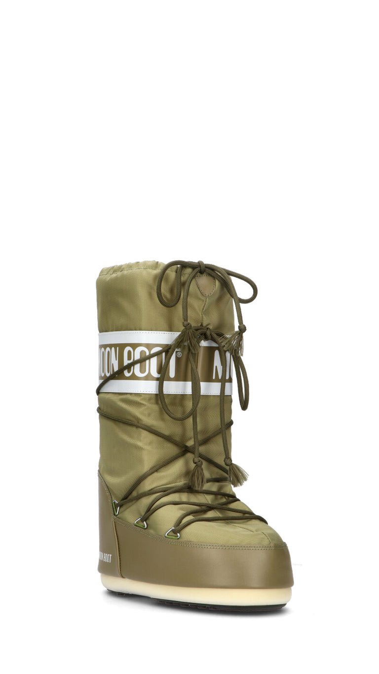 MOON BOOT - MB ICON NYLON Doposci uomo verde