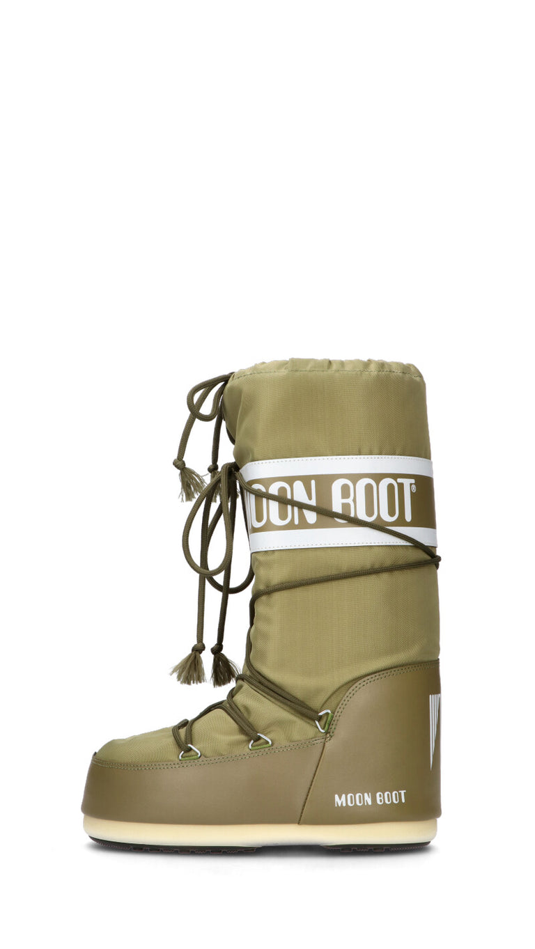 MOON BOOT - MB ICON NYLON Doposci uomo verde