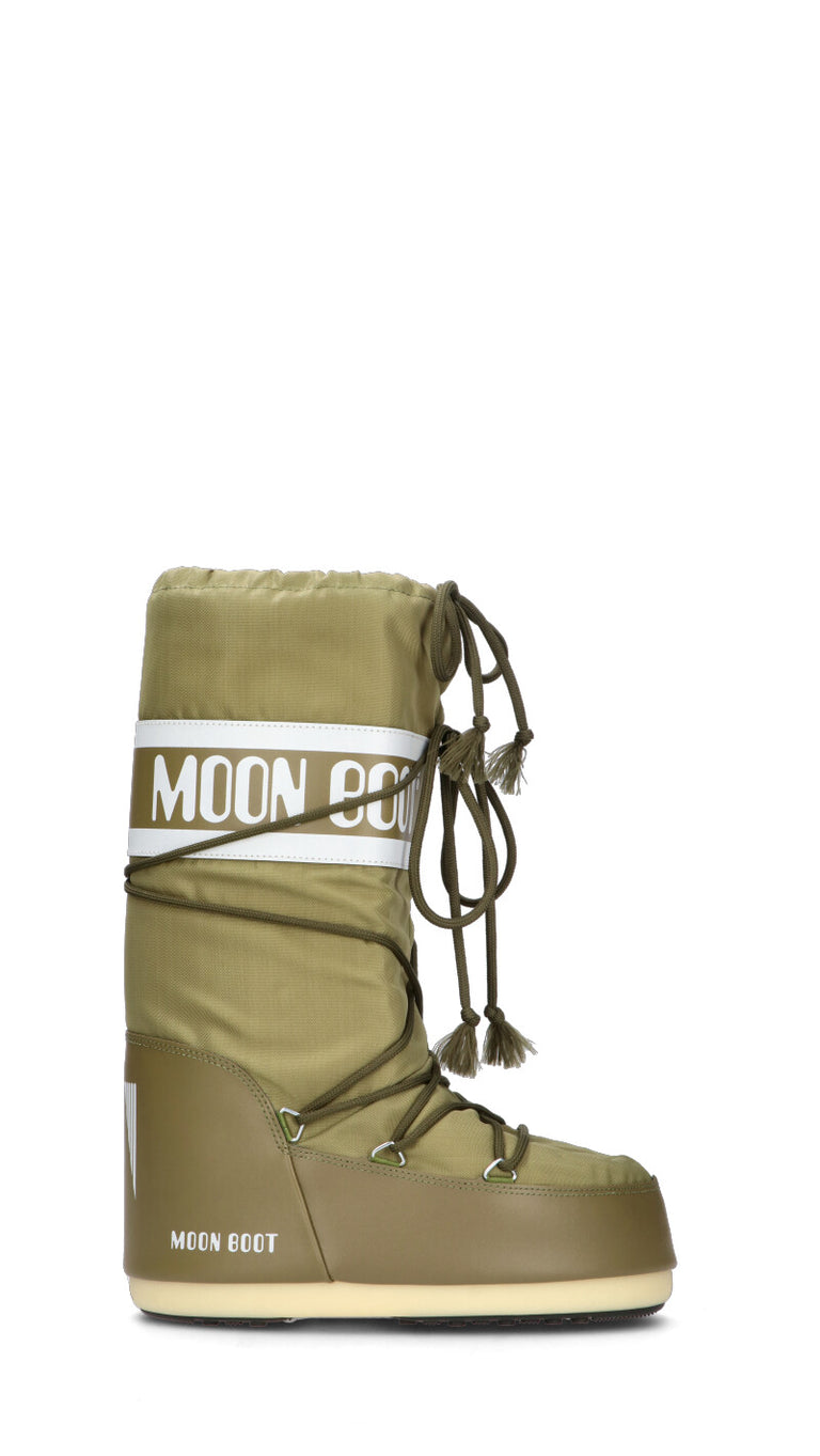 MOON BOOT - MB ICON NYLON Doposci uomo verde