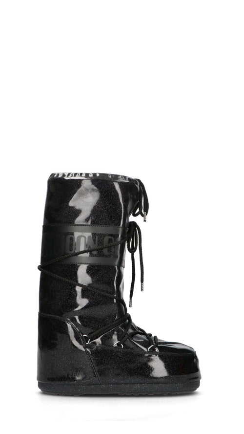 MOON BOOT - MB ICON GLITTER Doposci donna nero