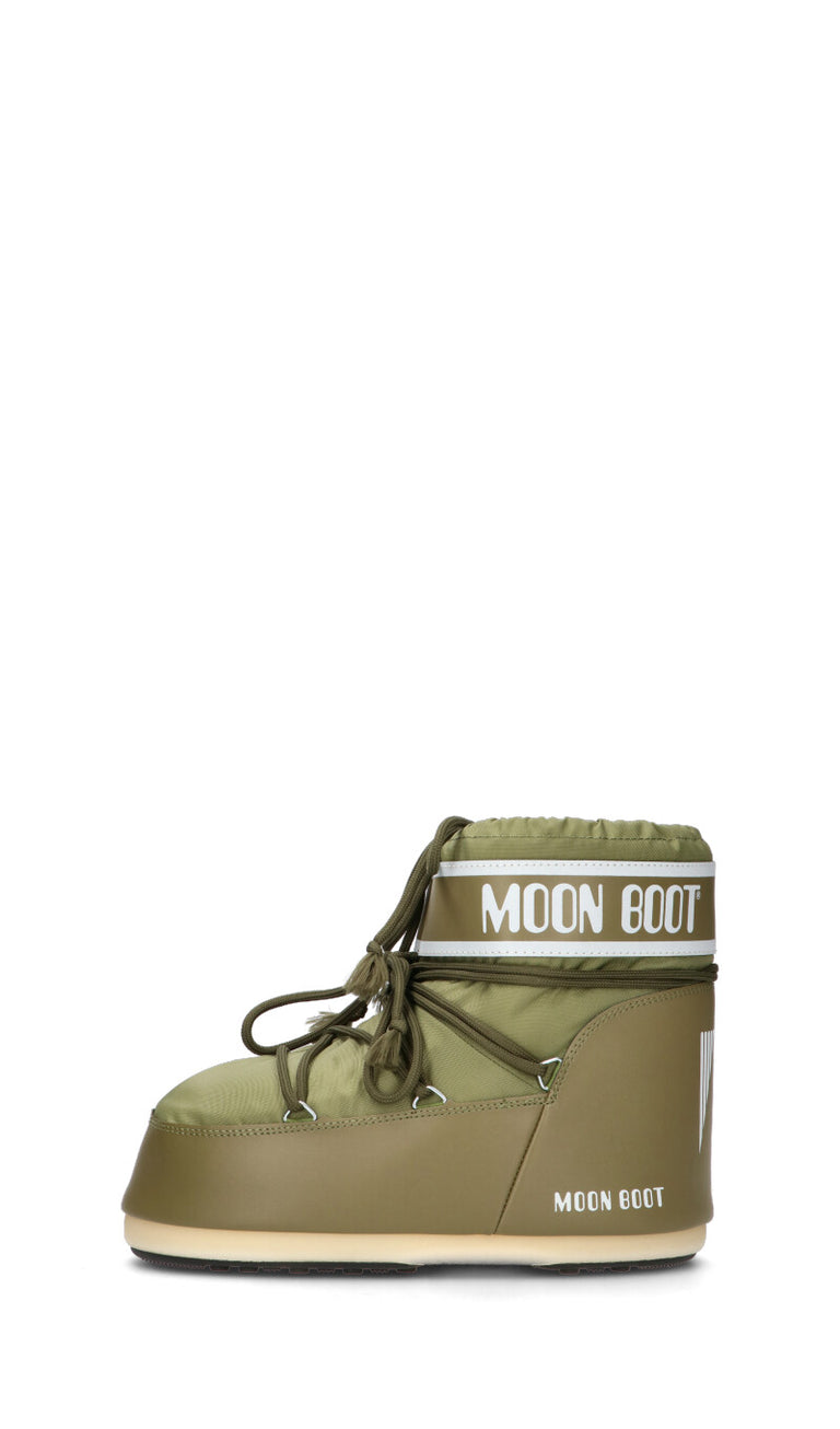 MOON BOOT - MB ICON LOW NYLON Doposci donna verde