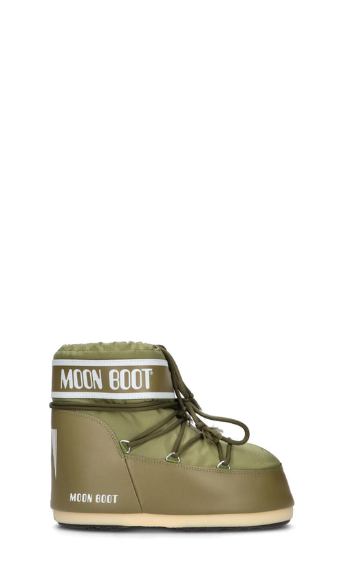 MOON BOOT - MB ICON LOW NYLON Doposci donna verde