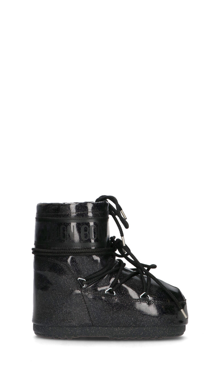 MOON BOOT - MB ICON LOW GLITTER Doposci uomo nero