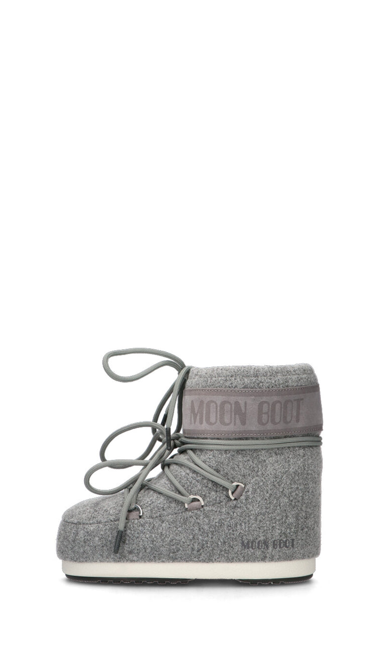 MOON BOOT - MB ICON LOW FELT Doposci donna grigio in suede