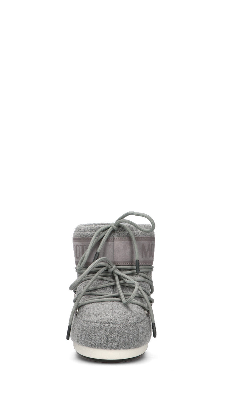 MOON BOOT - MB ICON LOW FELT Doposci uomo grigio in suede