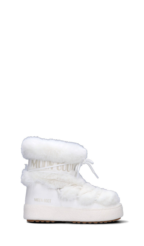 MOON BOOT - MB LTRACK FAUX FUR WP Doposci donna bianco