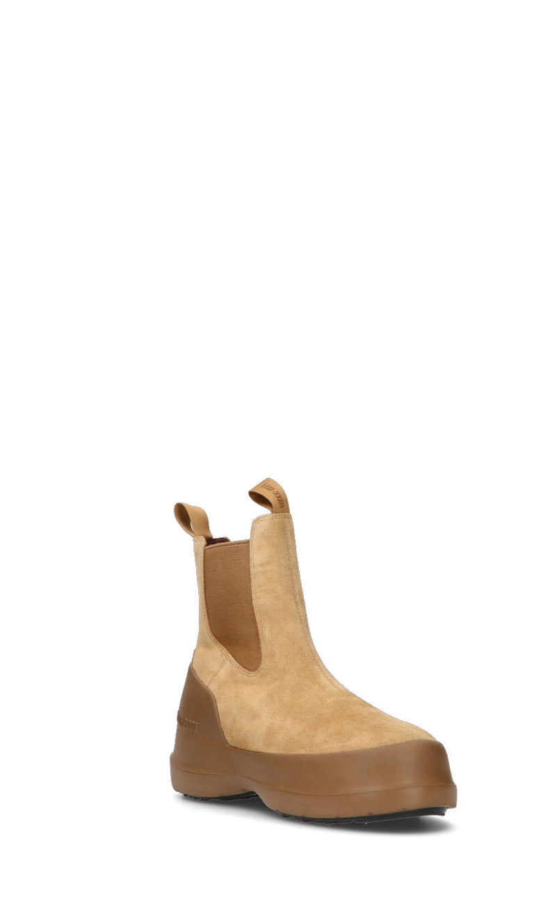 MOON BOOT - MB LUNA CHELSEA SUEDE Doposci donna beige in suede