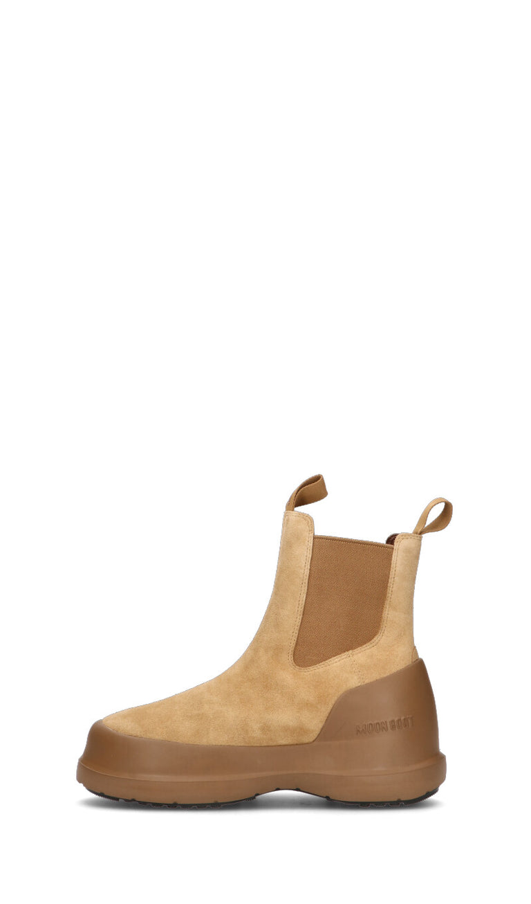 MOON BOOT - MB LUNA CHELSEA SUEDE Doposci donna beige in suede