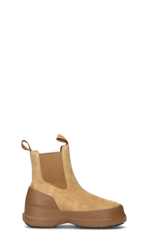 MOON BOOT - MB LUNA CHELSEA SUEDE Doposci donna beige in suede