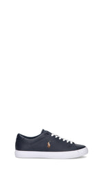 RALPH LAUREN Sneaker uomo blu in pelle