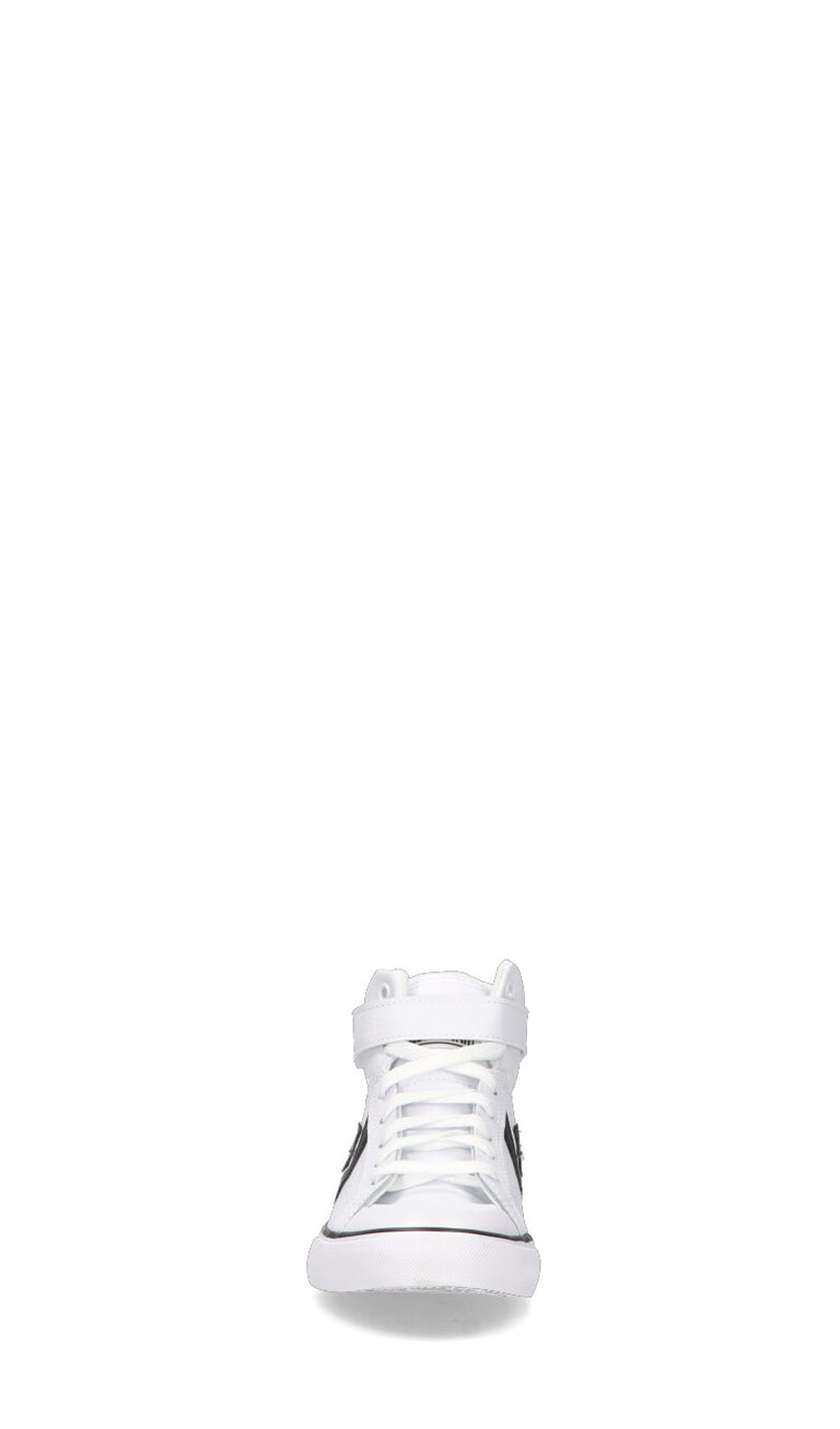 CONVERSE Sneaker donna bianca/nera in pelle