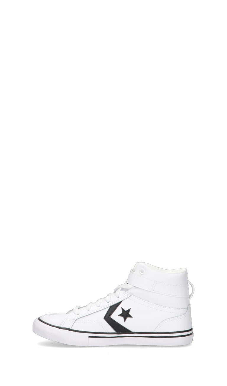 CONVERSE Sneaker donna bianca/nera in pelle