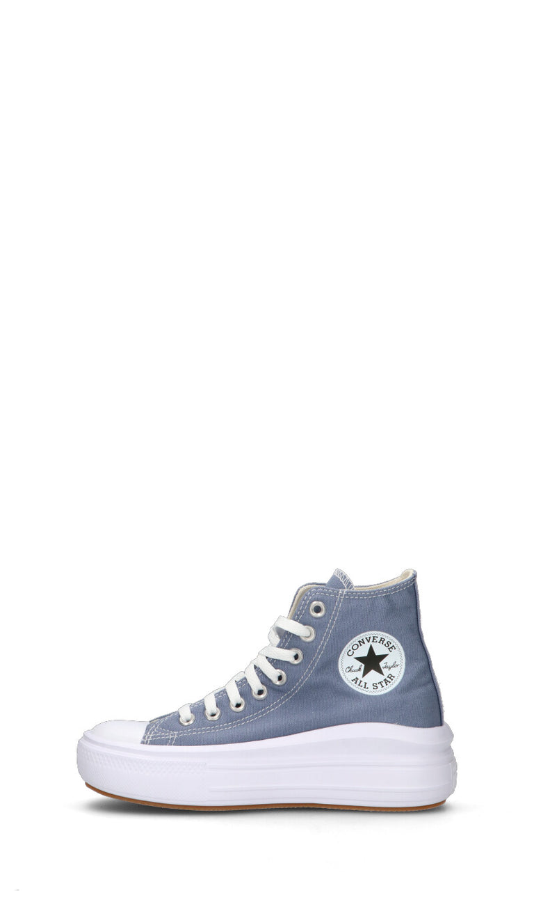 CONVERSE - CHUCK TAYLOR ALL STAR MOVE Sneaker donna azzurra