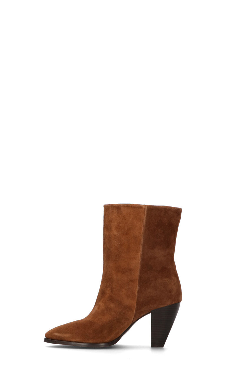 CARMENS Tronchetto donna marrone in suede