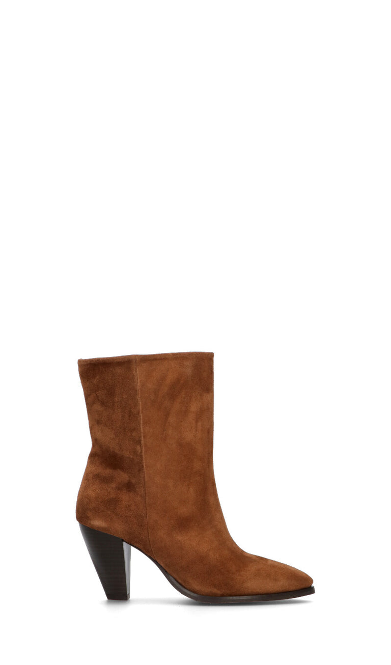 CARMENS Tronchetto donna marrone in suede