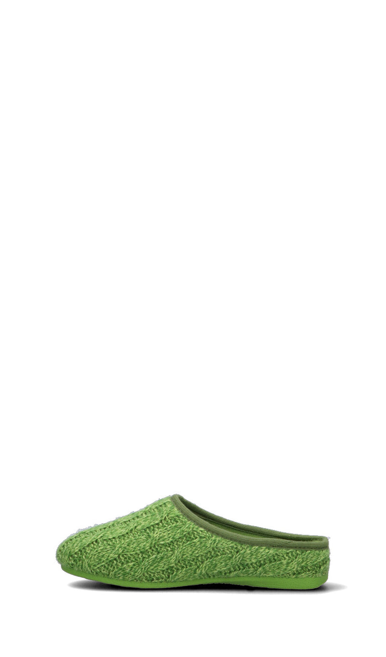 GRUNLAND Ciabatta donna verde