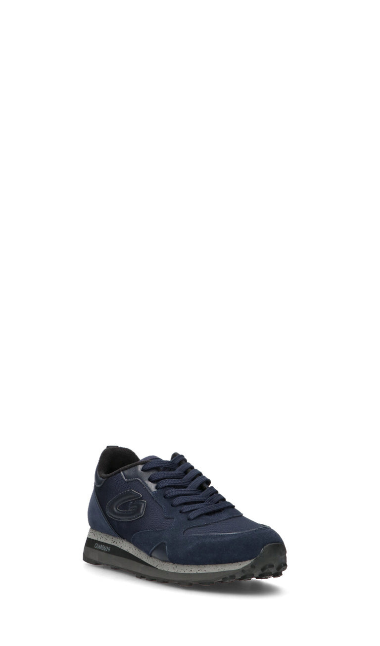 ALBERTO GUARDIANI Sneaker uomo blu in pelle