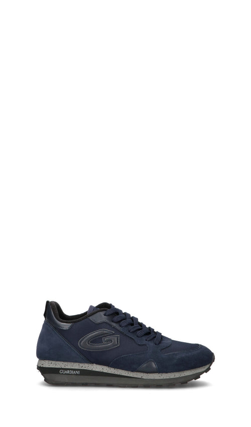 ALBERTO GUARDIANI Sneaker uomo blu in pelle