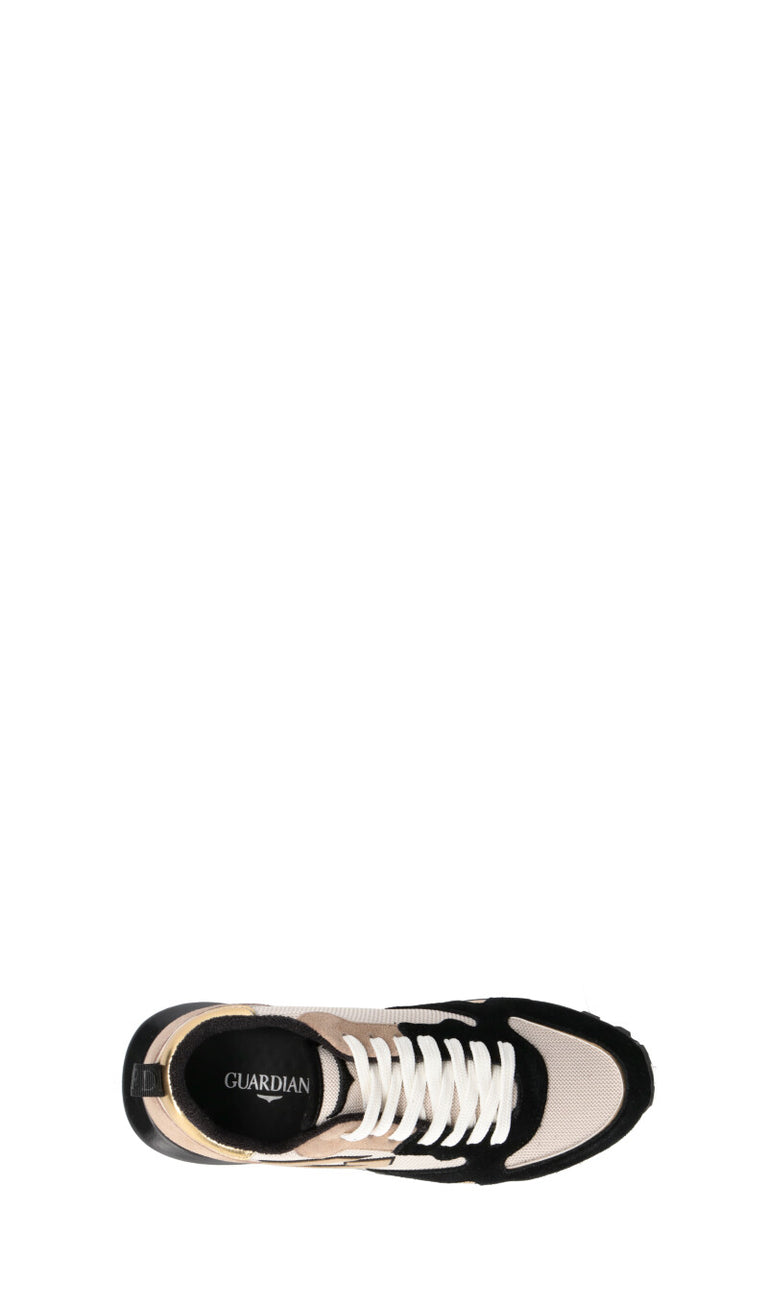 ALBERTO GUARDIANI Sneaker donna nera/beige in pelle