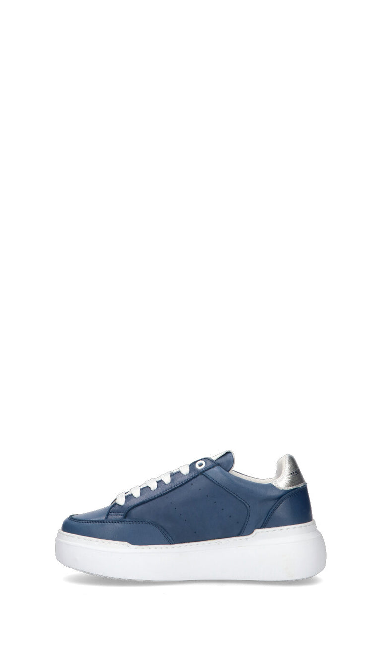 U.S. POLO ASSN. Sneaker donna blu in pelle