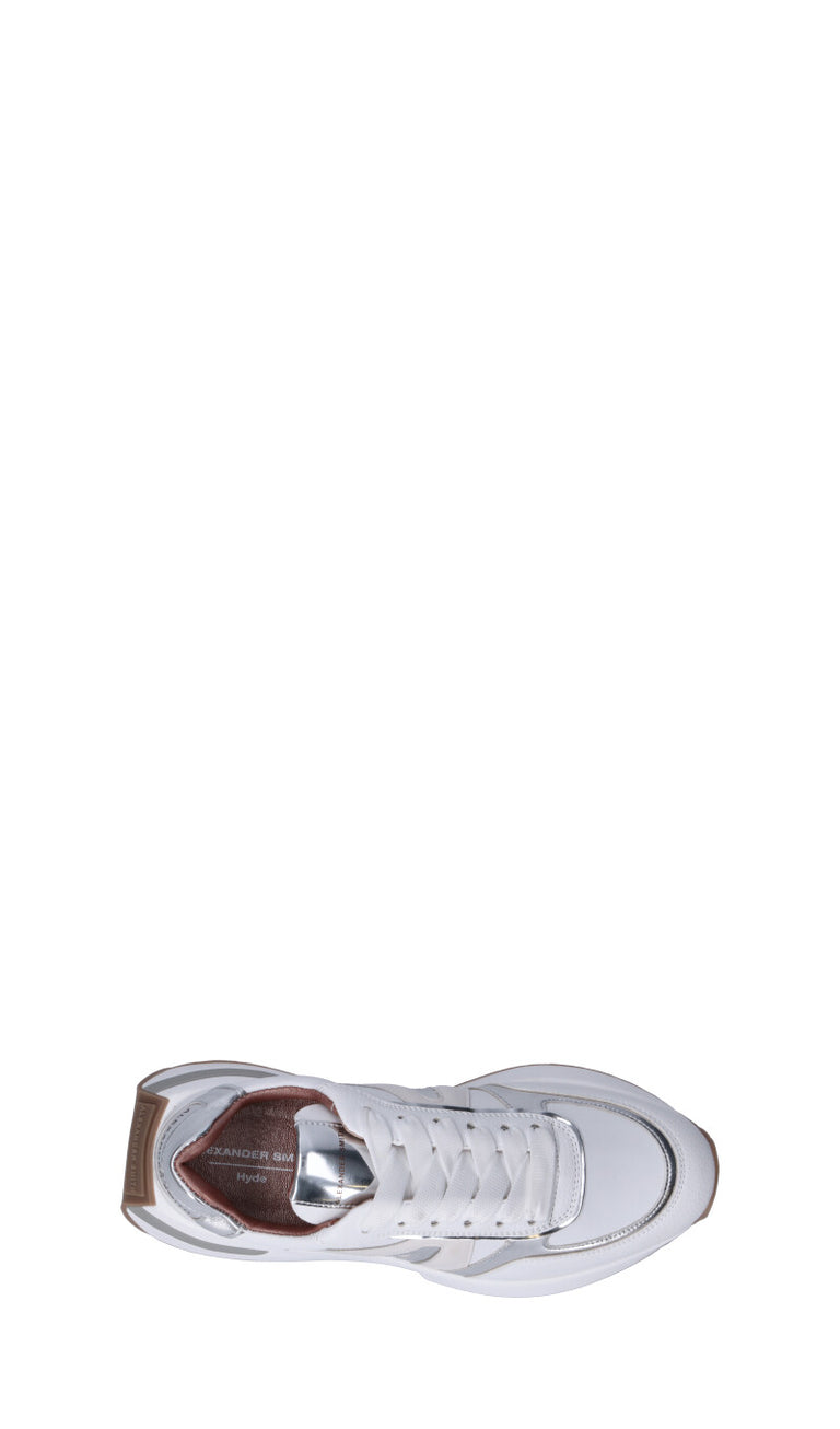 ALEXANDER SMITH Sneaker donna bianca/argento