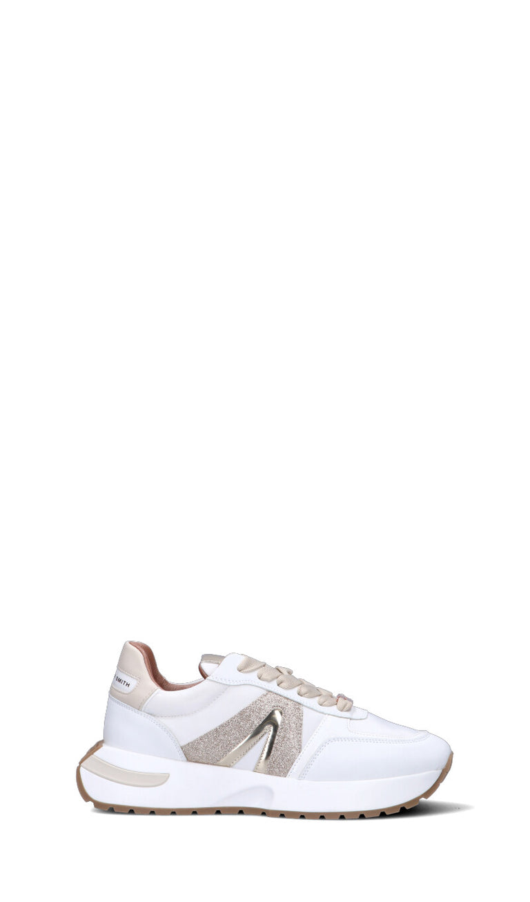 ALEXANDER SMITH Sneaker donna bianca/beige