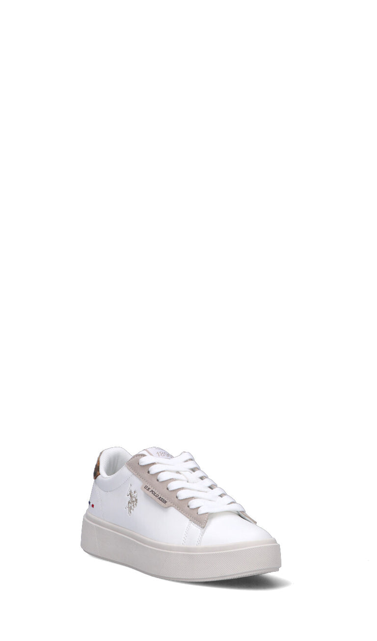 U.S. POLO ASSN. Sneaker donna bianca/marrone