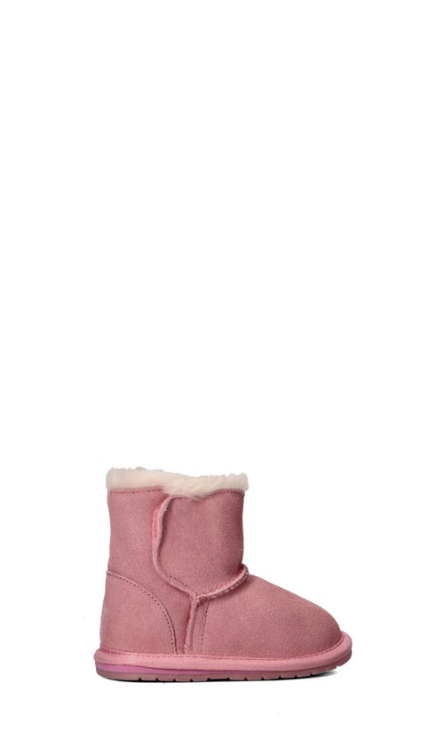 EMU TODDLE Stivaletto bimba rosa in suede