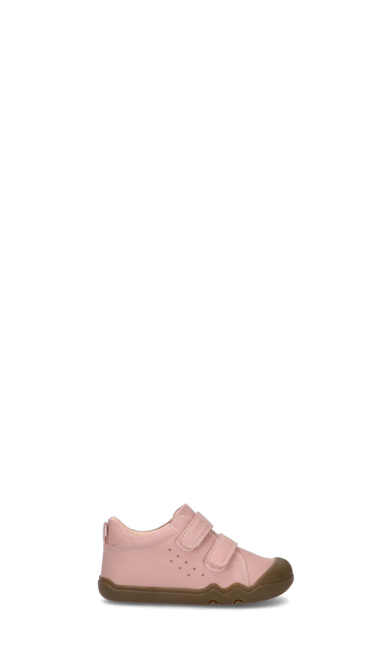 GEOX Sneaker bimba rosa in pelle