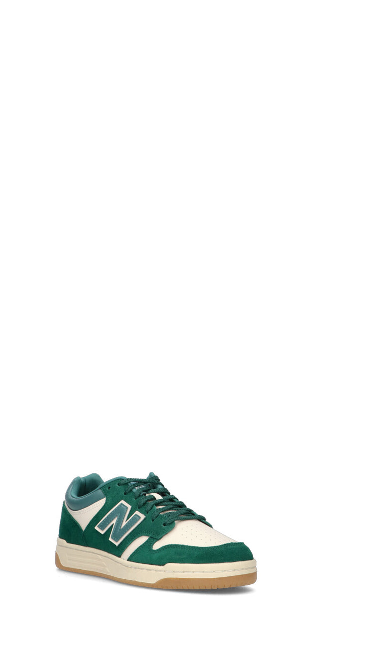 NEW BALANCE - 480 Sneaker donna verde in suede