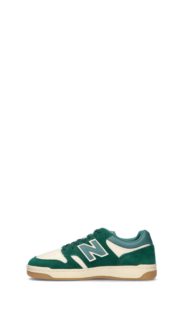 NEW BALANCE - 480 Sneaker donna verde in suede