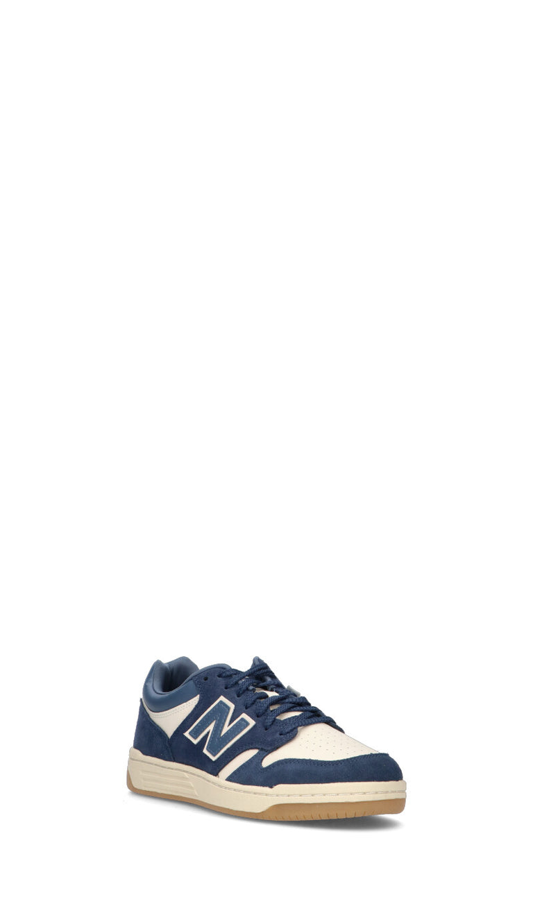 NEW BALANCE - 480 Sneaker donna navy in suede