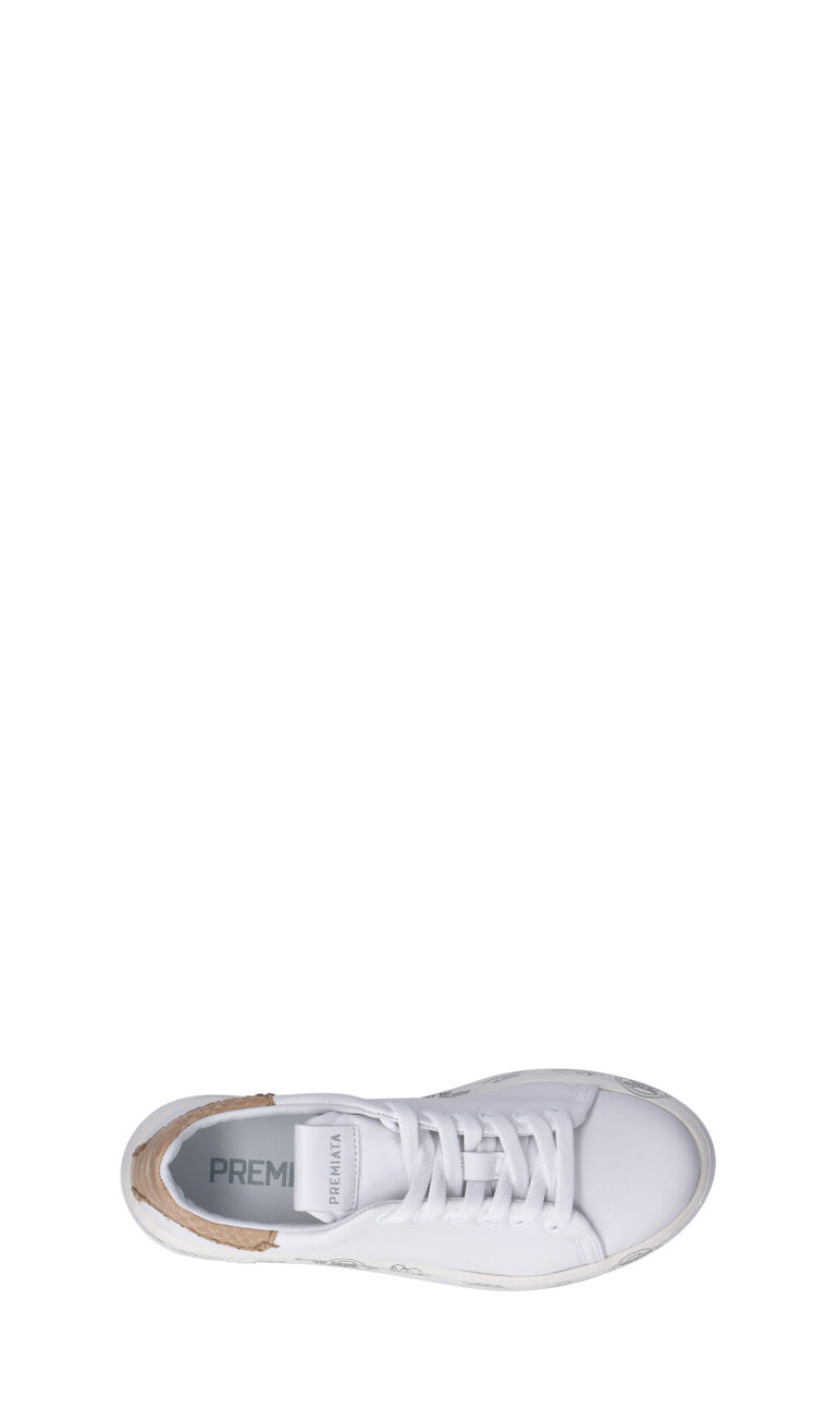 PREMIATA Sneaker donna bianca/beige in pelle