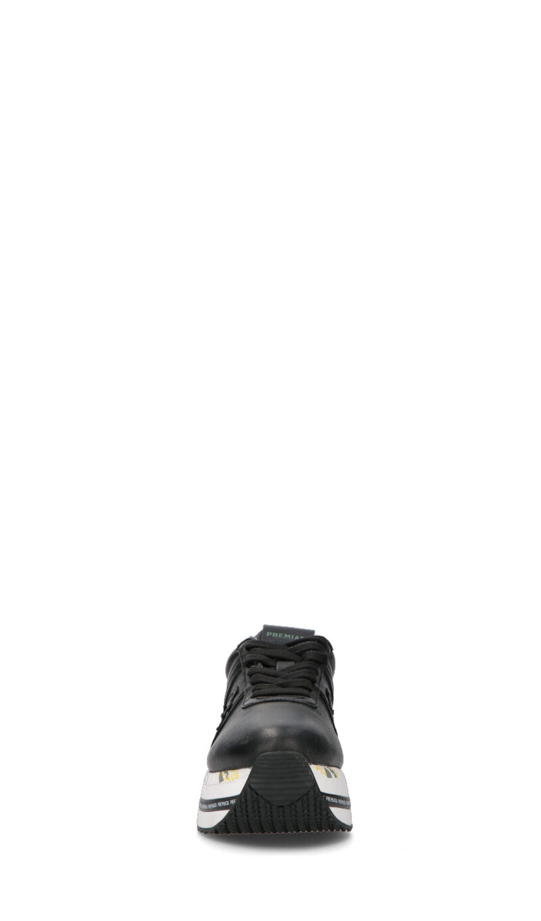 PREMIATA Sneaker donna nera in pelle