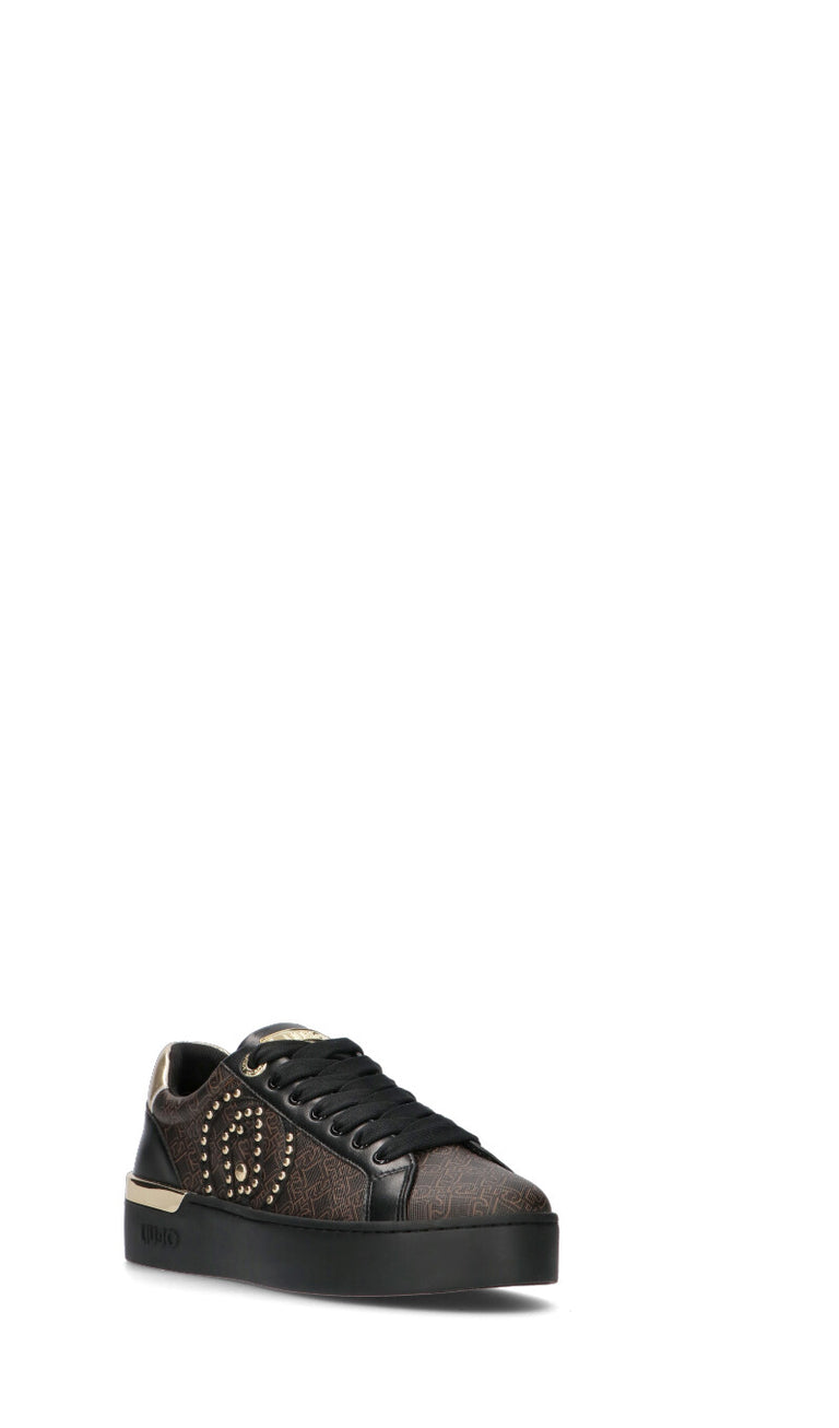 LIU JO Sneaker donna nera/oro