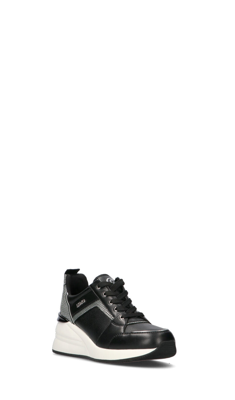 LIU JO Sneaker donna nera in pelle