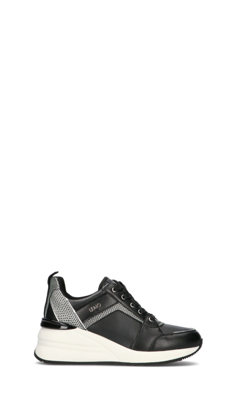 LIU JO Sneaker donna nera in pelle