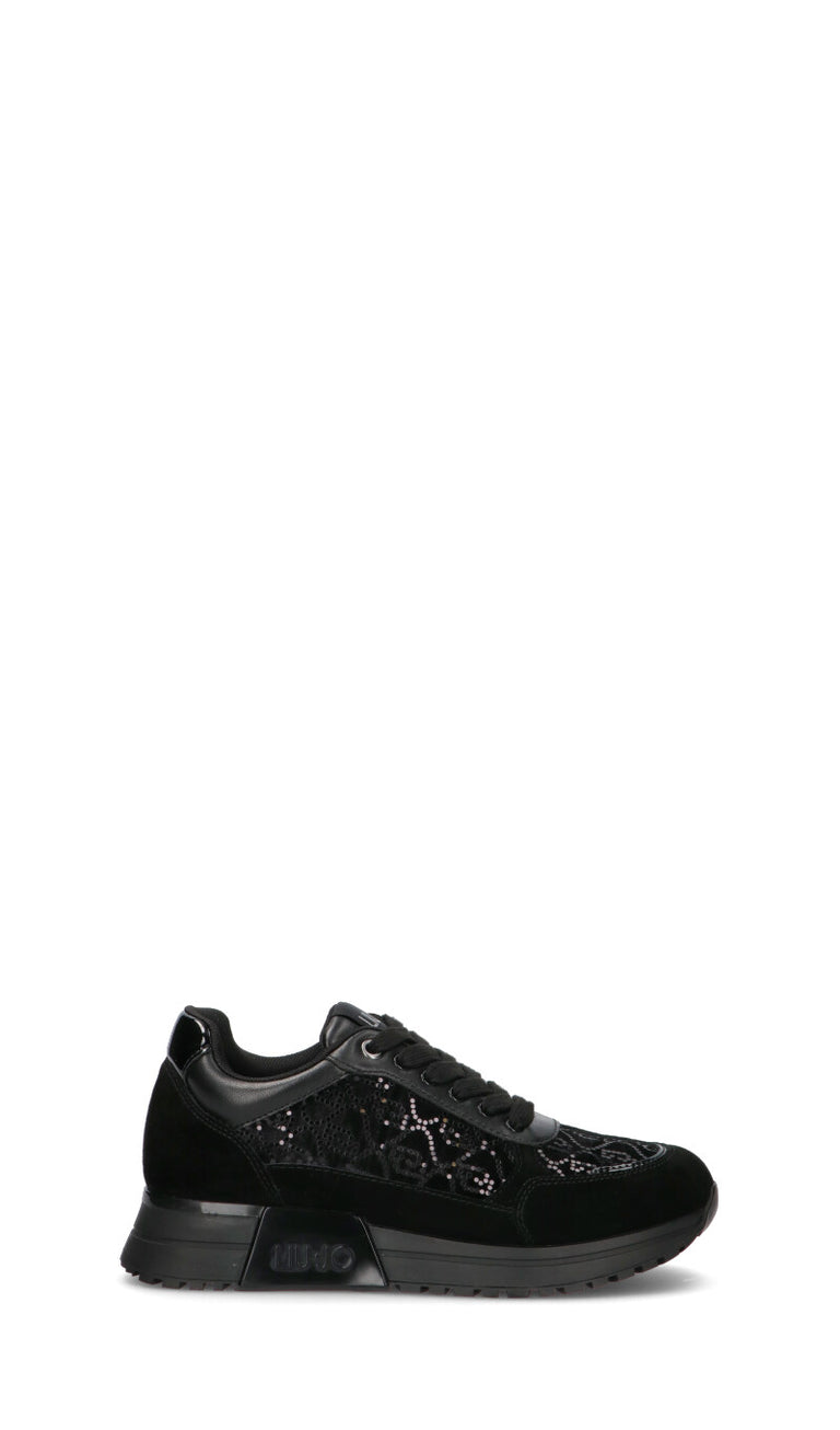 LIU JO Sneaker donna nera in suede