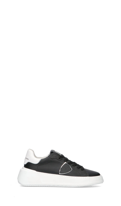 PHILIPPE MODEL Sneaker donna nera in pelle