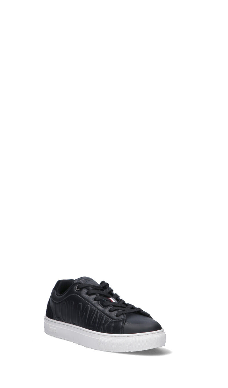 COLMAR Sneaker uomo nera in pelle