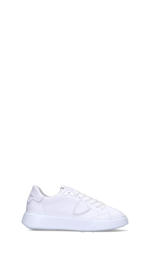 PHILIPPE MODEL Sneaker donna bianca in pelle