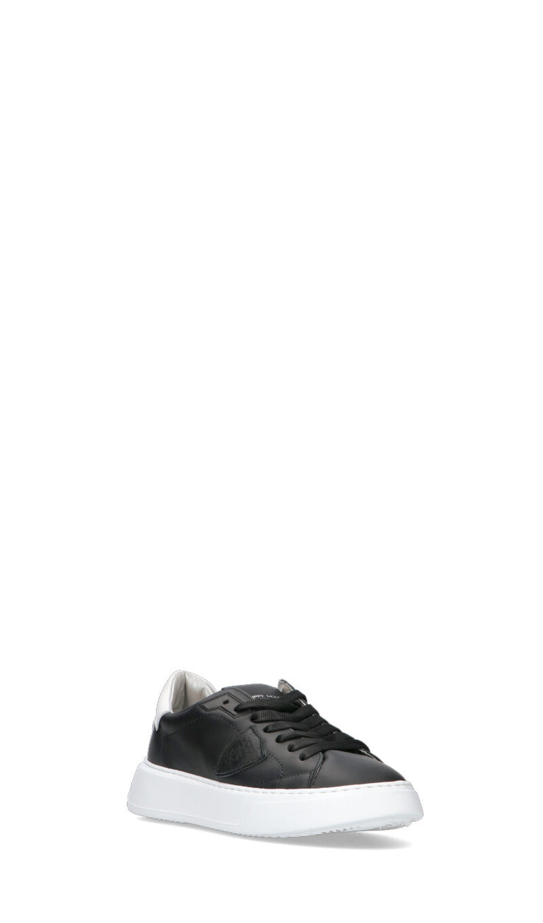 PHILIPPE MODEL Sneaker donna nera in pelle