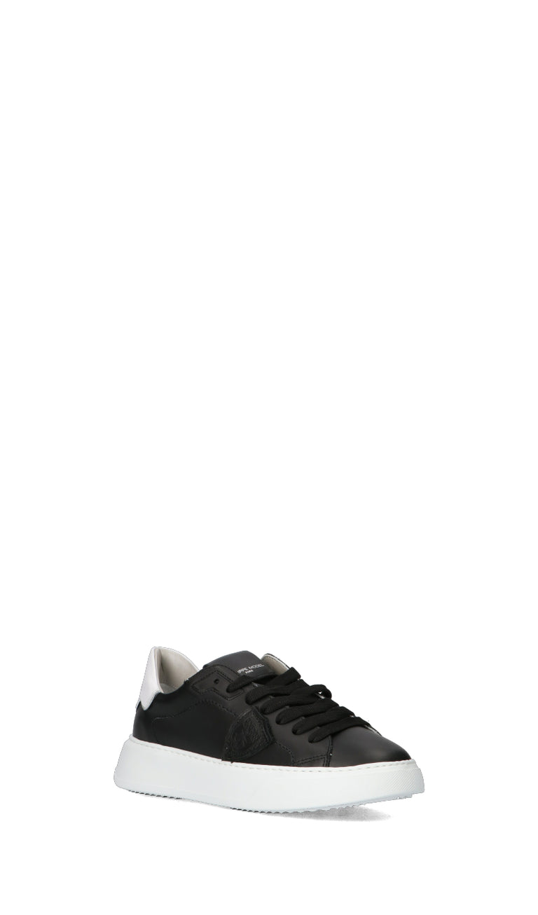 PHILIPPE MODEL Sneaker donna nera in pelle