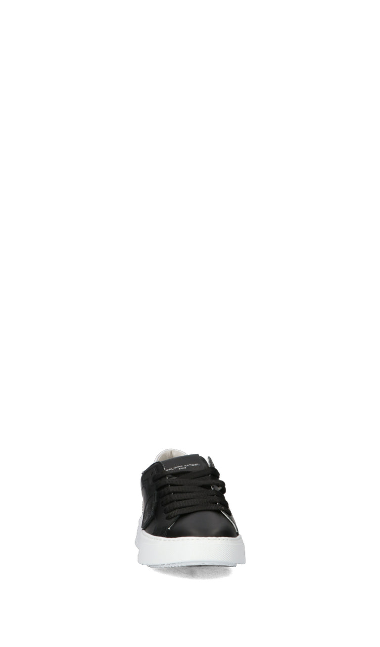 PHILIPPE MODEL Sneaker donna nera in pelle